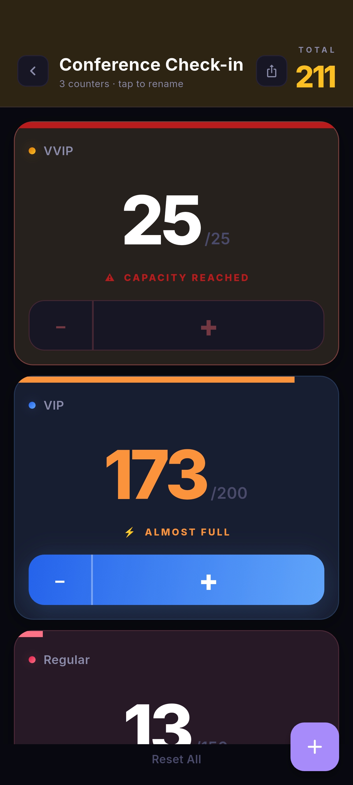 Capacity Alert Limit - Notch App Screenshot